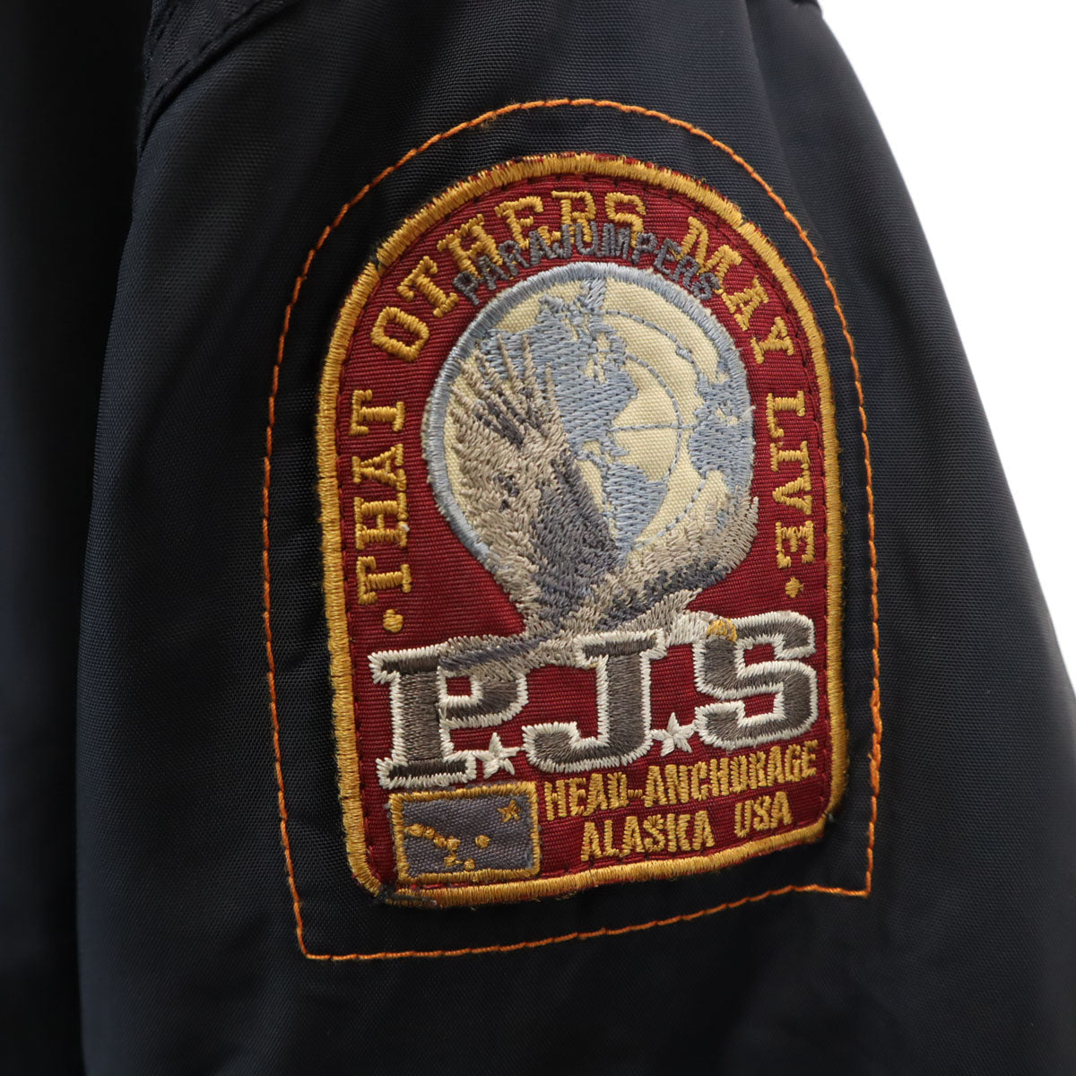 PARAJUMPERS Navy Down Coat with Liner Size S