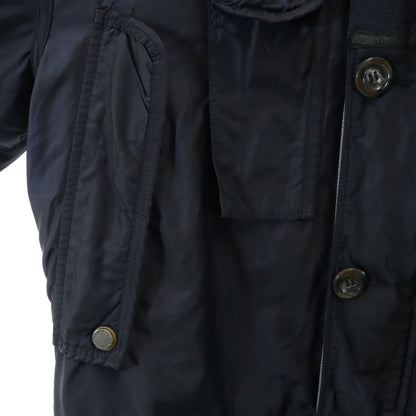 PARAJUMPERS Navy Down Coat with Liner Size S
