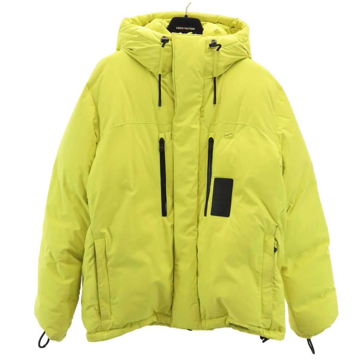LOUIS VUITTON French Down Jacket Yellow Size 44