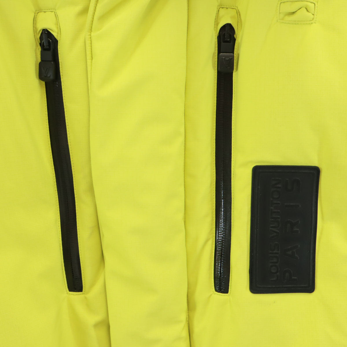 LOUIS VUITTON French Down Jacket Yellow Size 44