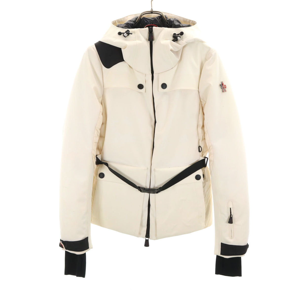 MONCLER Tabuchet Down Jacket Ivory Size 1