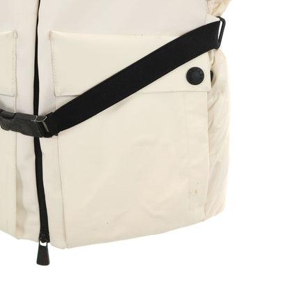 MONCLER Tabuchet Down Jacket Ivory Size 1