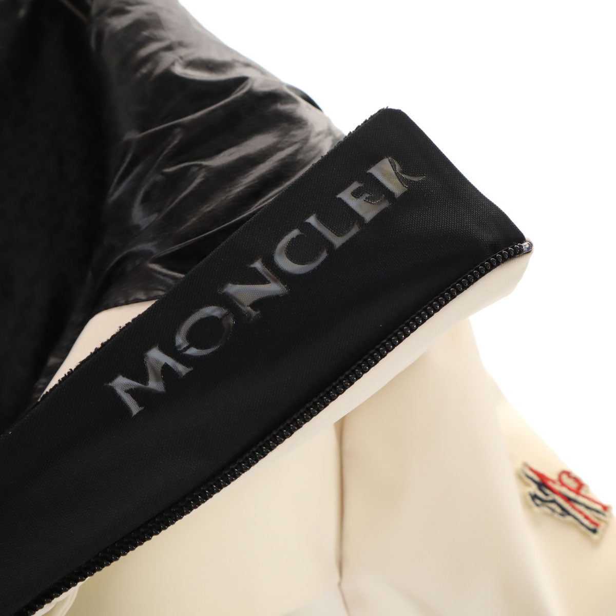MONCLER Tabuchet Down Jacket Ivory Size 1