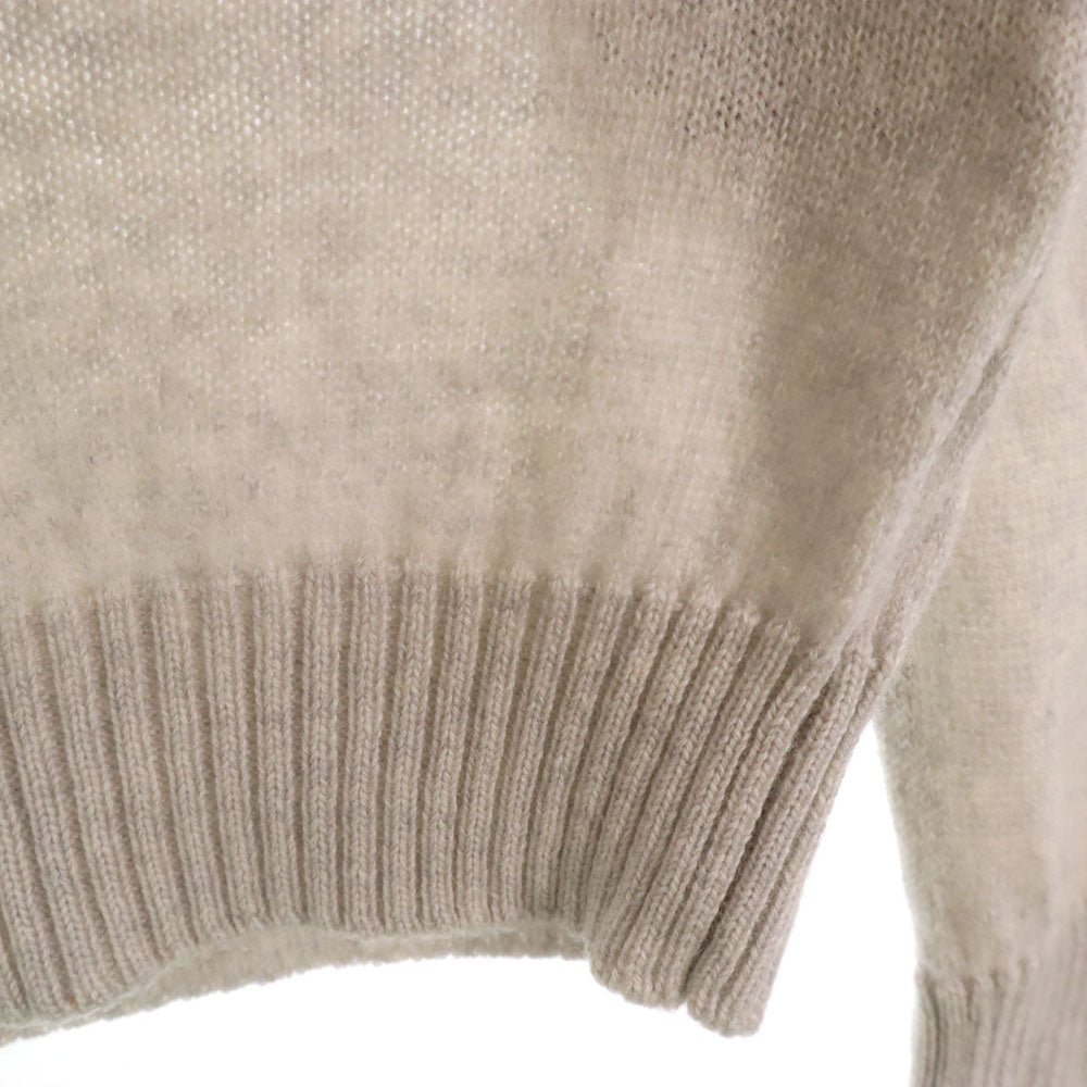JIL SANDER Made in Italy Wool Blend Long Sweater Gray Size 46