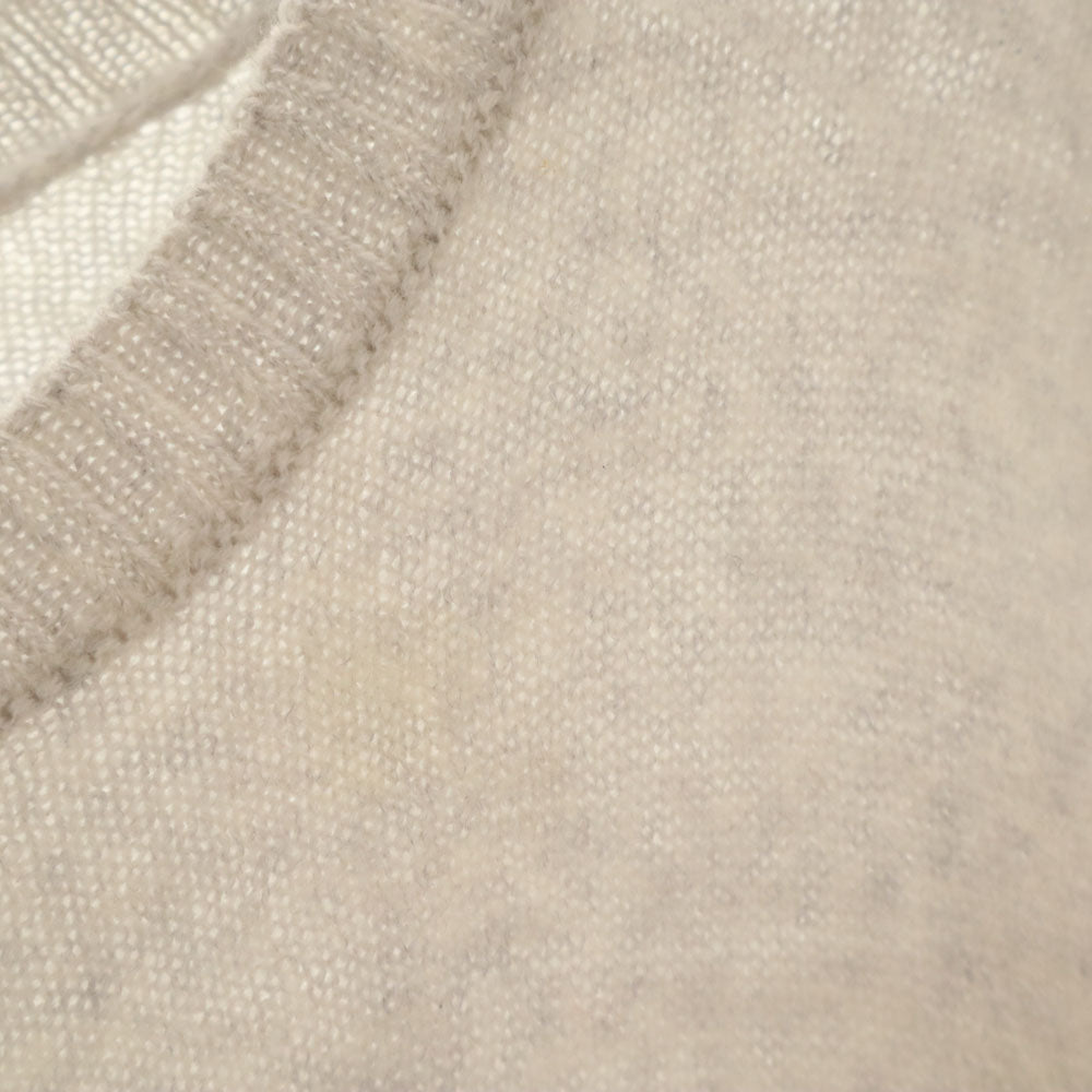 JIL SANDER Made in Italy Wool Blend Long Sweater Gray Size 46