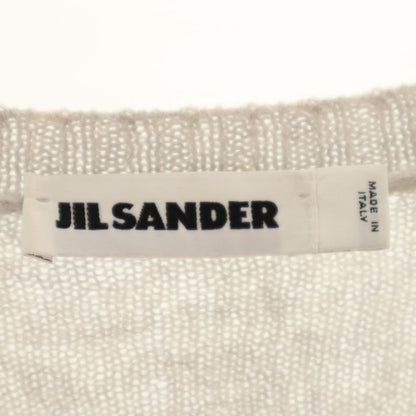 JIL SANDER Made in Italy Wool Blend Long Sweater Gray Size 46