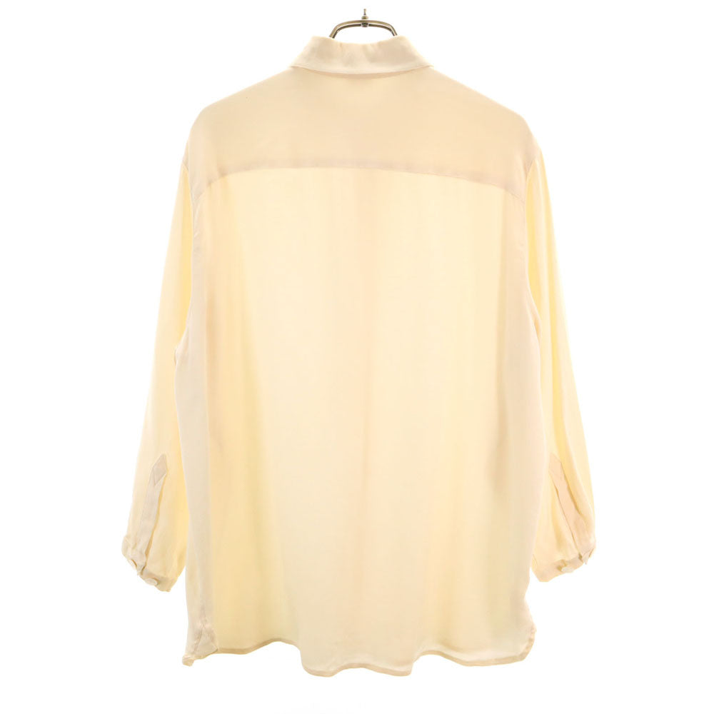 HERMES French Silk Blend Old Long Sleeve Shirt Size 38