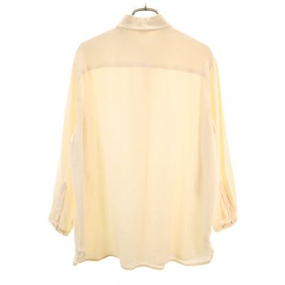 HERMES French Silk Blend Old Long Sleeve Shirt Size 38