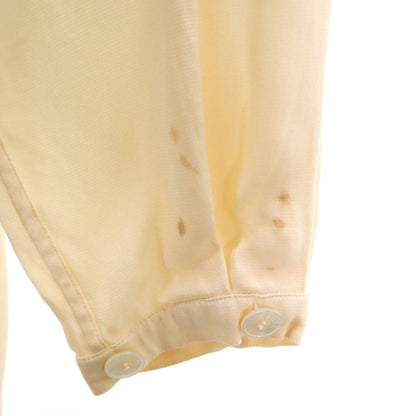 HERMES French Silk Blend Old Long Sleeve Shirt Size 38