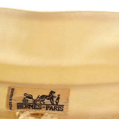 HERMES French Silk Blend Old Long Sleeve Shirt Size 38