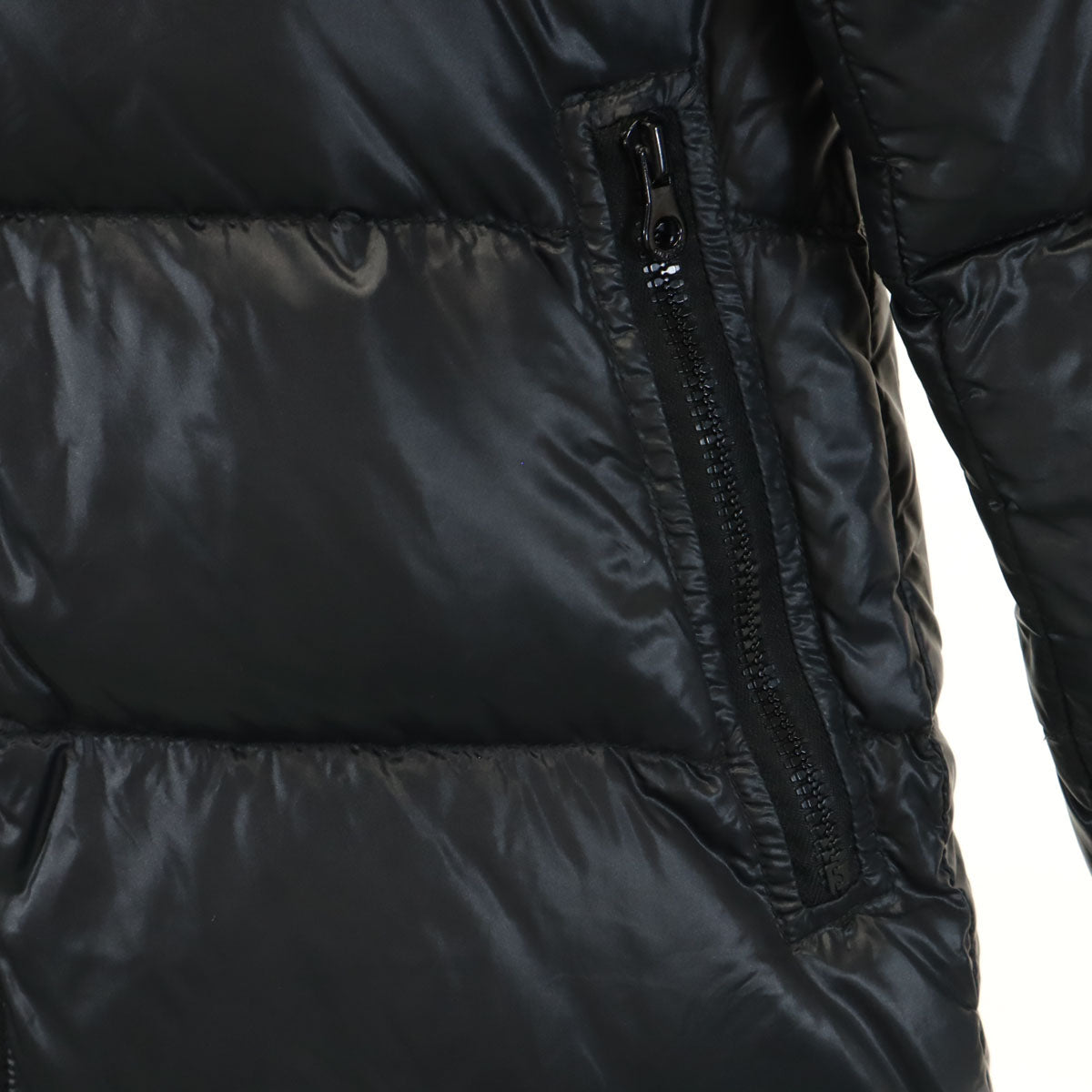 DUVETICA Black Down Jacket Size 38