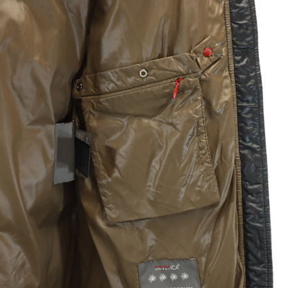 DUVETICA Black Down Jacket Size 38