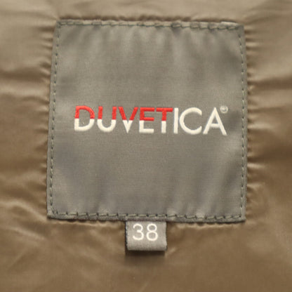 DUVETICA Black Down Jacket Size 38