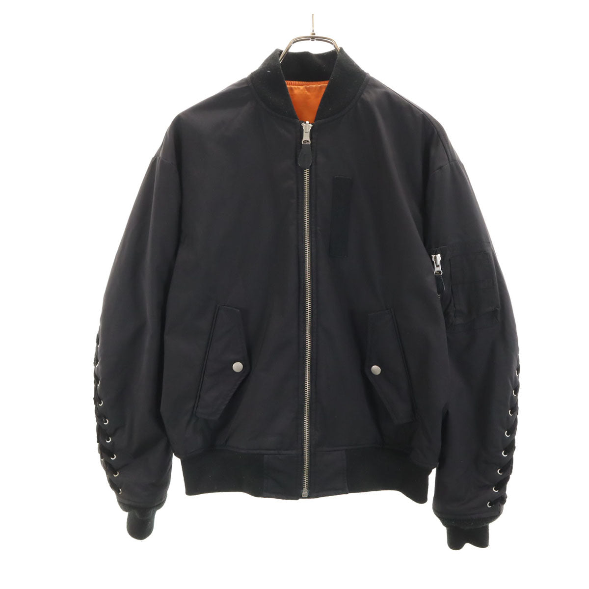 G.V.G.V. Lace-up Blouson Jacket Black Size 36