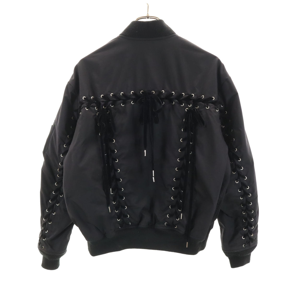 G.V.G.V. Lace-up Blouson Jacket Black Size 36