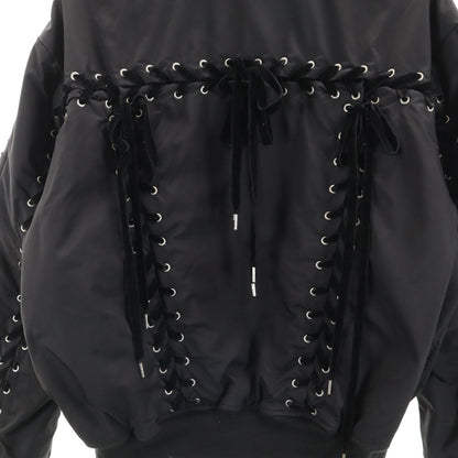 G.V.G.V. Lace-up Blouson Jacket Black Size 36