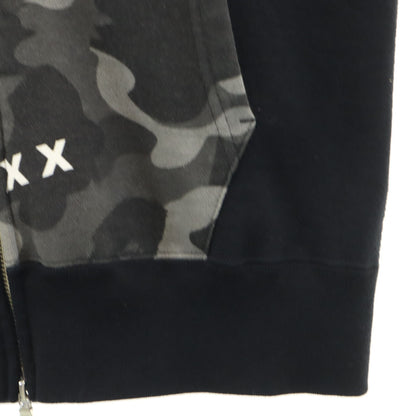Bape A BATHING APE Shark Full Zip Hoodie Black Size M