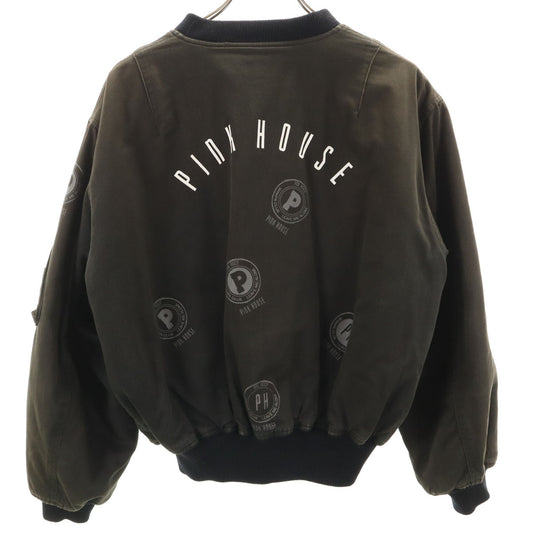PINK HOUSE MA-1 Bomber Jacket Black