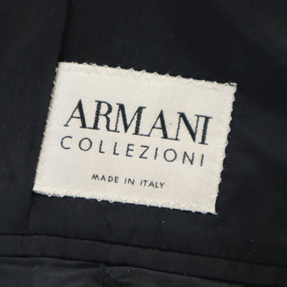 ARMANI COLLEZIONI Navy Italian Made Tailored Jacket Size 48