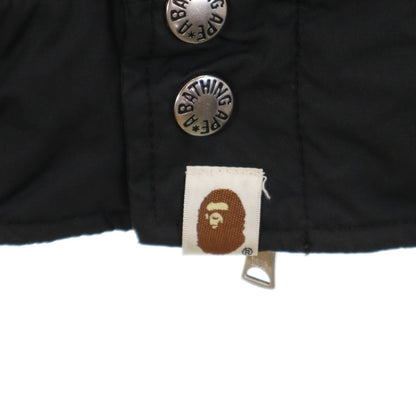 BAPE Black Down Jacket Size M