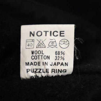 SASAFRAS Japan-Made Coverall Jacket Black Size M