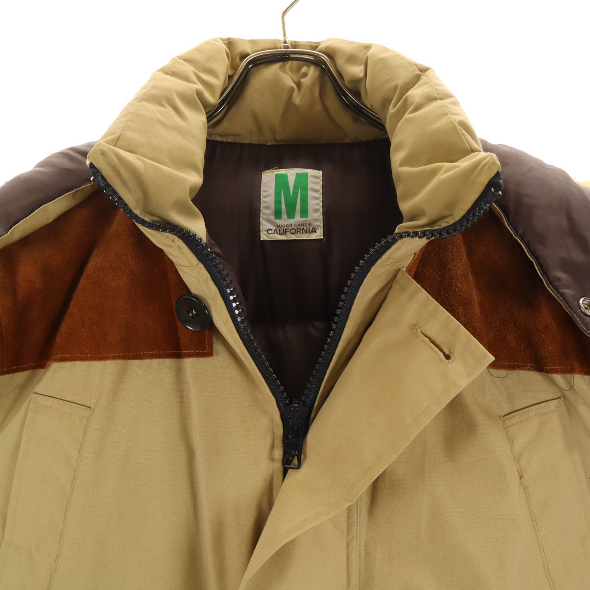 SUGAR CANE Beige Down Jacket Size M