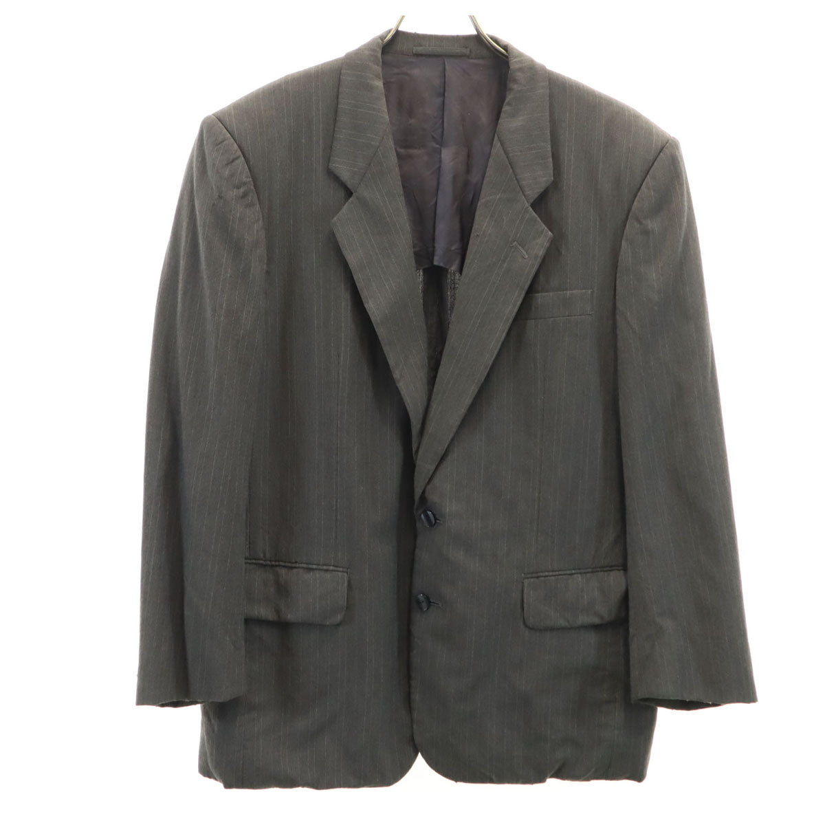 COMME des GARCONS HOMME 80s Stripe Blazer Gray Size S
