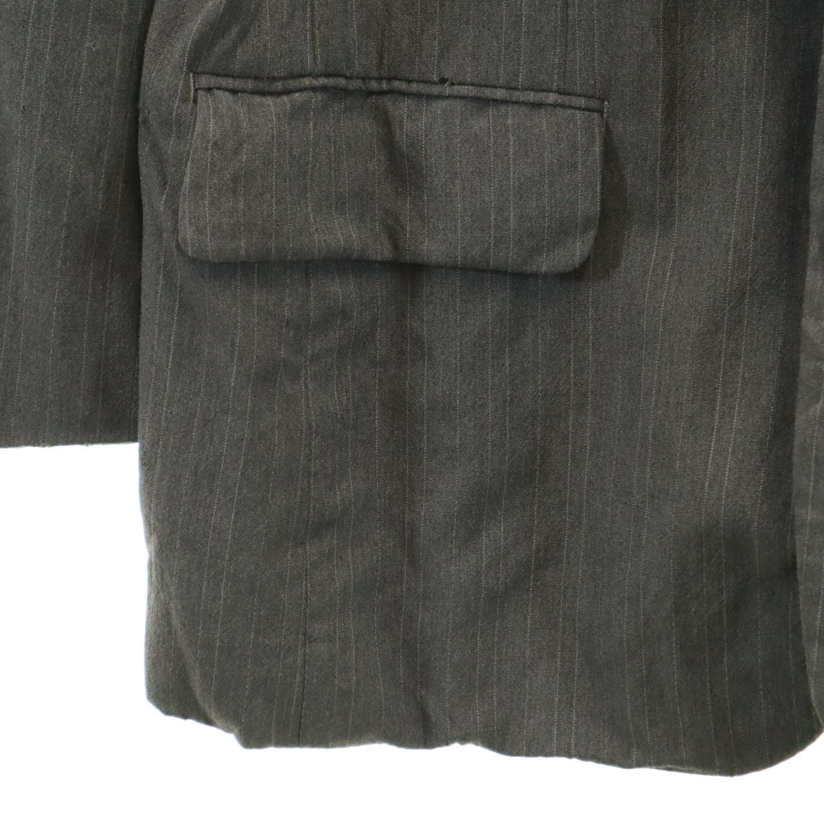 COMME des GARCONS HOMME 80s Stripe Blazer Gray Size S