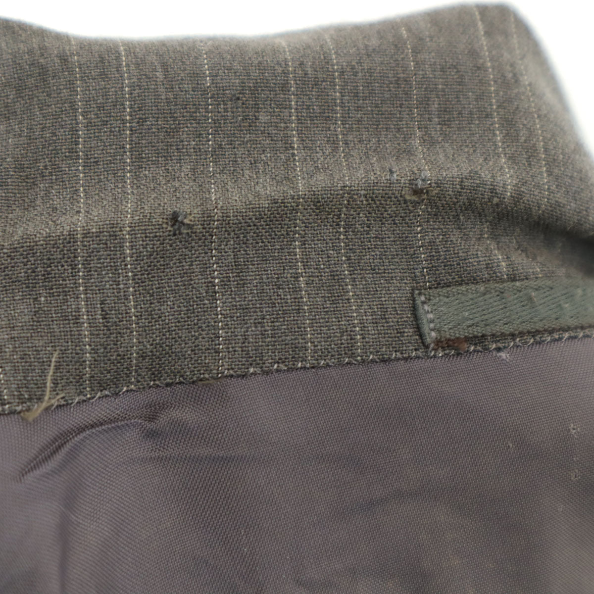 COMME des GARCONS HOMME 80s Stripe Blazer Gray Size S