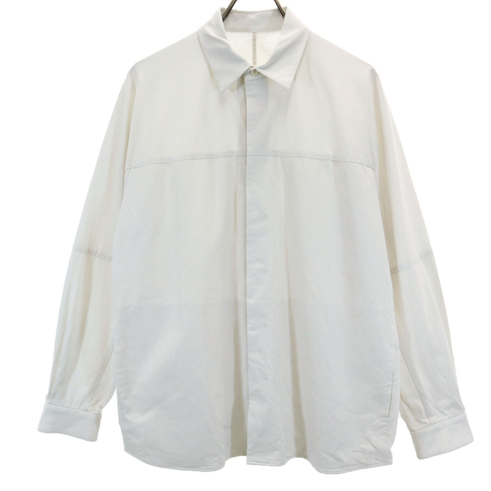 Yamauchi Made in Japan Long Sleeve Shirt White Size 3