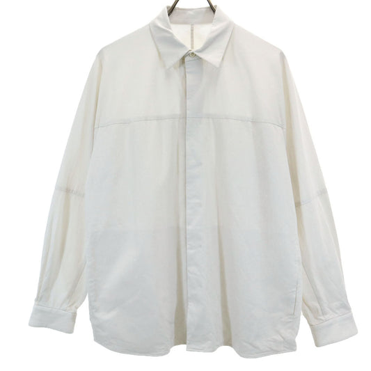 Yamauchi Made in Japan Long Sleeve Shirt White Size 3