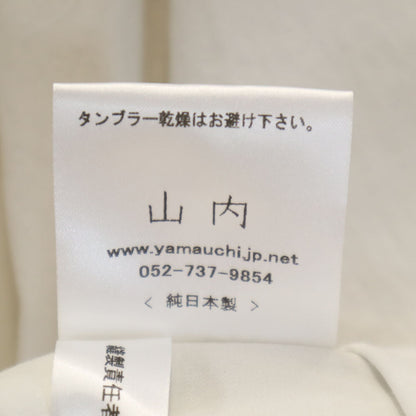 Yamauchi Made in Japan Long Sleeve Shirt White Size 3