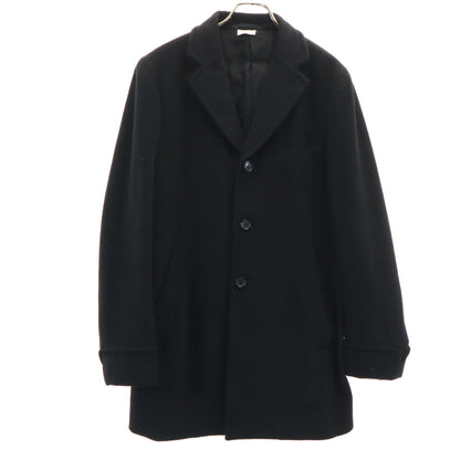 COMME des GARCONS HOMME DEUX Wool Cashmere Coat Black Size S