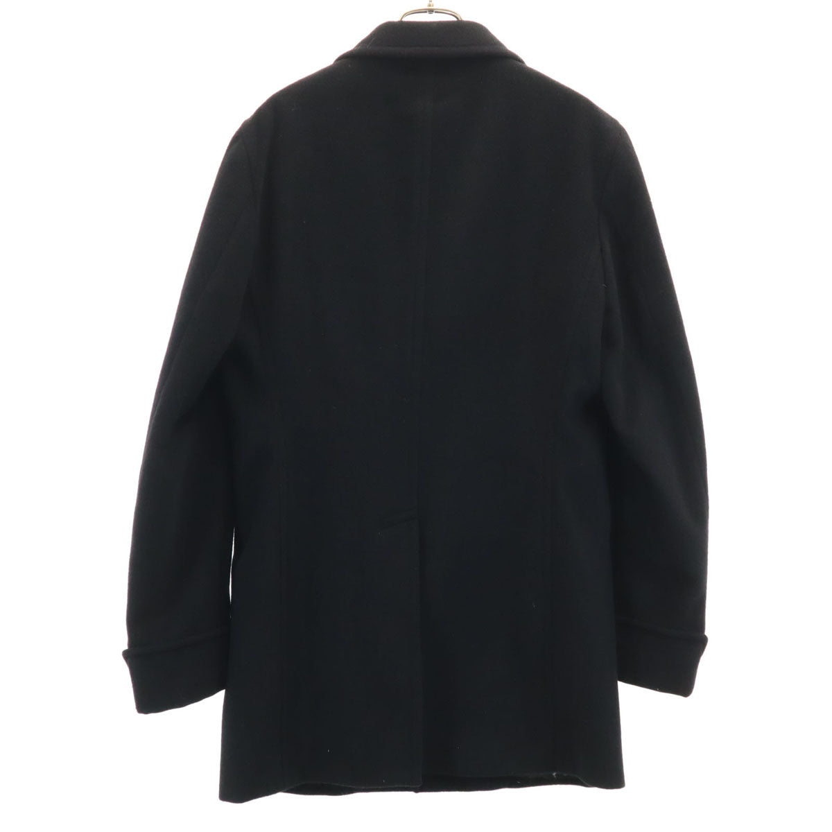 COMME des GARCONS HOMME DEUX Wool Cashmere Coat Black Size S