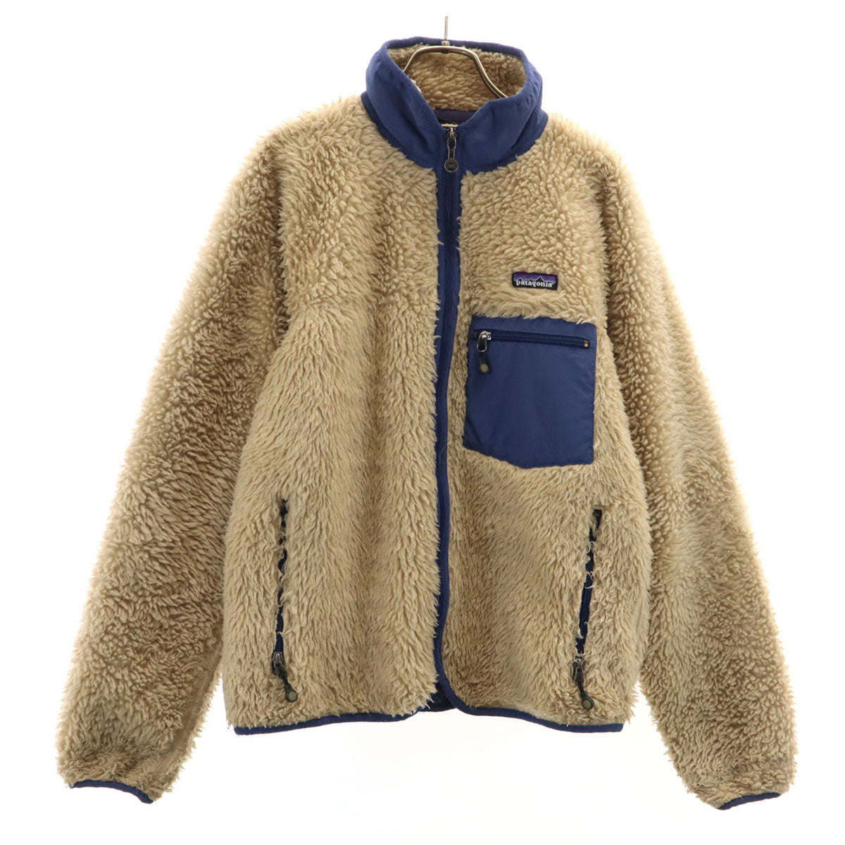 Patagonia 2005 Classic Retro Fleece Jacket Beige Size S