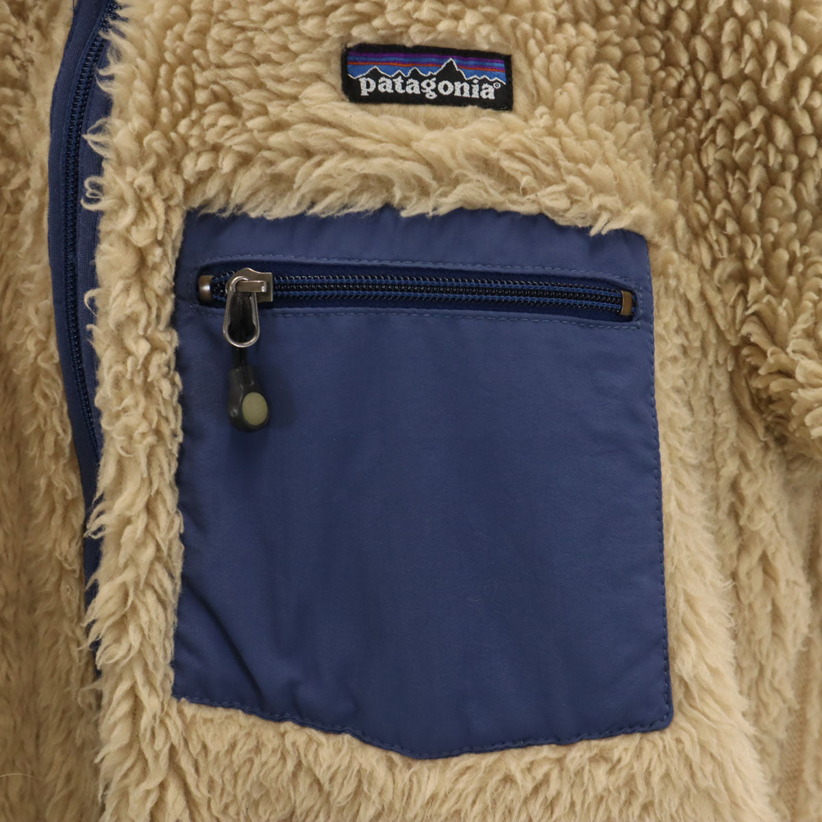 Patagonia 2005 Classic Retro Fleece Jacket Beige Size S