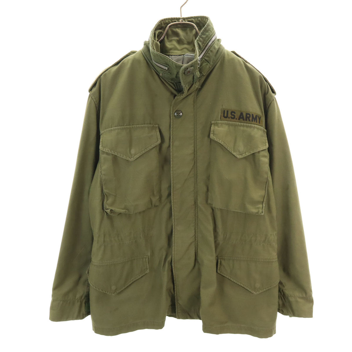 US ARMY 60s Vintage M-65 Military Jacket Khaki