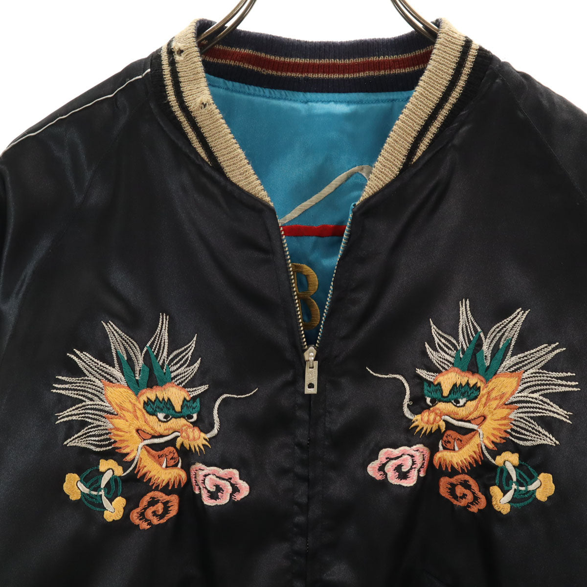 Tailor Toyo Reversible Eagle Sukajan Black Size M