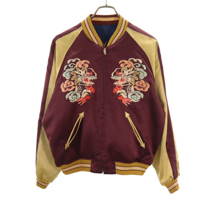 USS Reversible Dragon Embroidery Red Size M