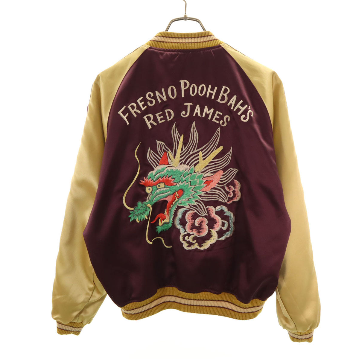 USS Dragon Embroidered Reversible Skajan Red Size M