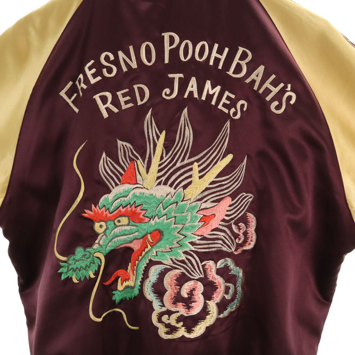 USS Dragon Embroidered Reversible Skajan Red Size M