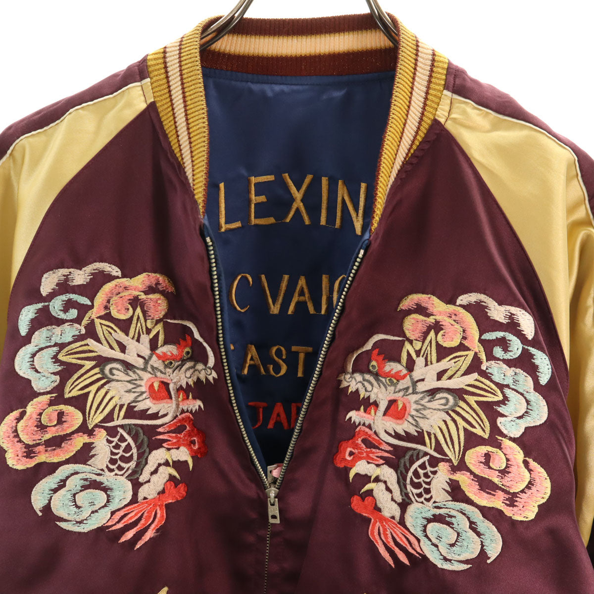 USS Dragon Embroidered Reversible Skajan Red Size M