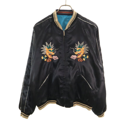 Tailor Toyo Eagle Embroidered Reversible Sukajan Blue Size L