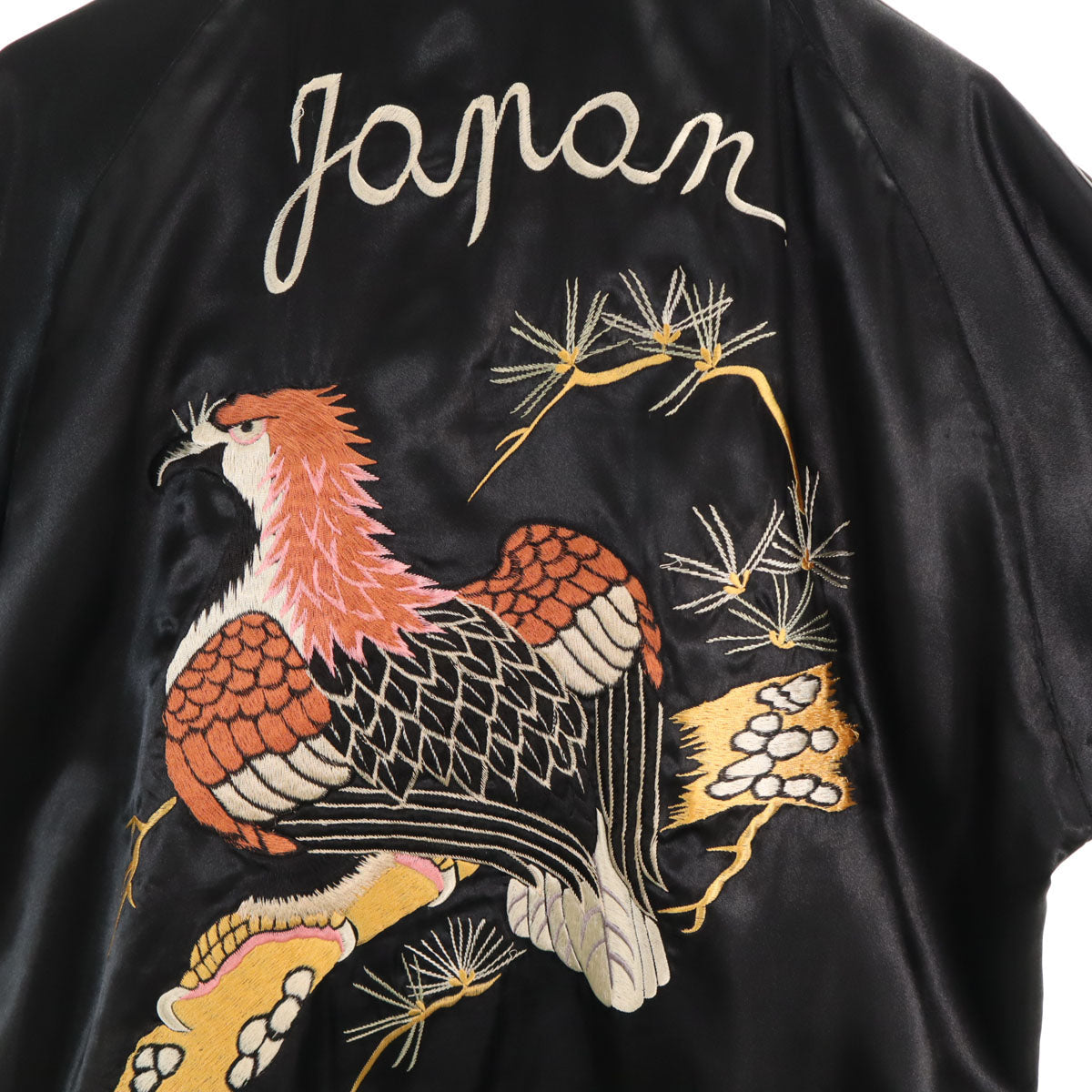 Tailor Toyo Eagle Embroidered Reversible Sukajan Blue Size L