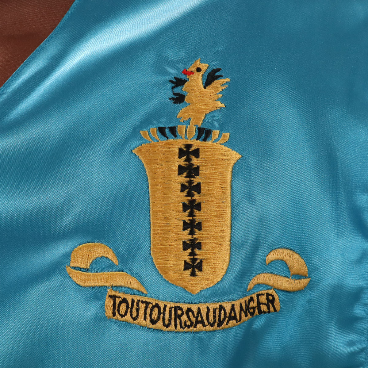 Tailor Toyo Eagle Embroidered Reversible Sukajan Blue Size L