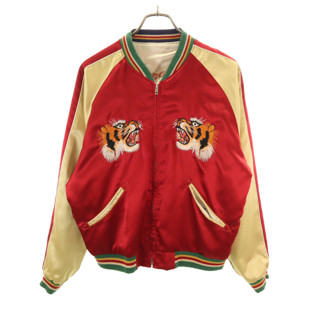 Tailor Toyo Reversible Sukajan Hawk Embroidery Gold Size M
