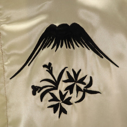 Tailor Toyo Reversible Japan Map Fuji Embroidery Gold Size M