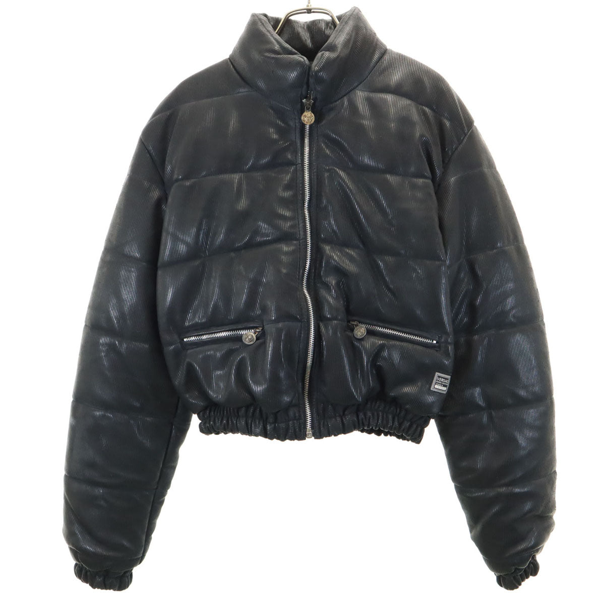 VERSACE JEANS COUTURE Coated Padded Jacket Size M
