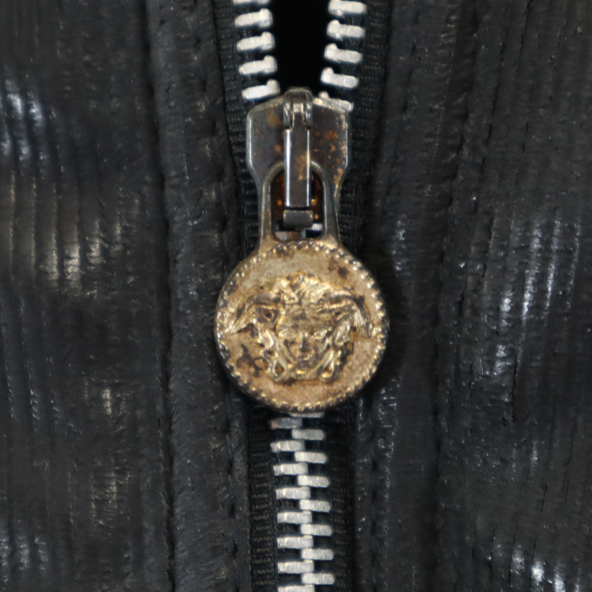 VERSACE JEANS COUTURE Coated Padded Jacket Size M
