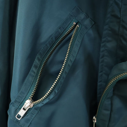 PHINGERIN 24AW Elevation Hooded Bomber Jacket Blue Size XL